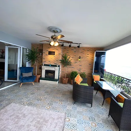 Apartment Blue White
